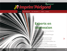 Tablet Screenshot of imprim-perigord.com